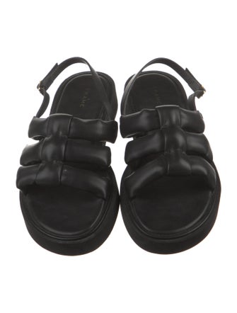 FRAME Leather Slingback Sandals