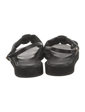 FRAME Leather Slingback Sandals