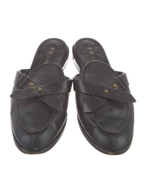FRAME Leather Mules