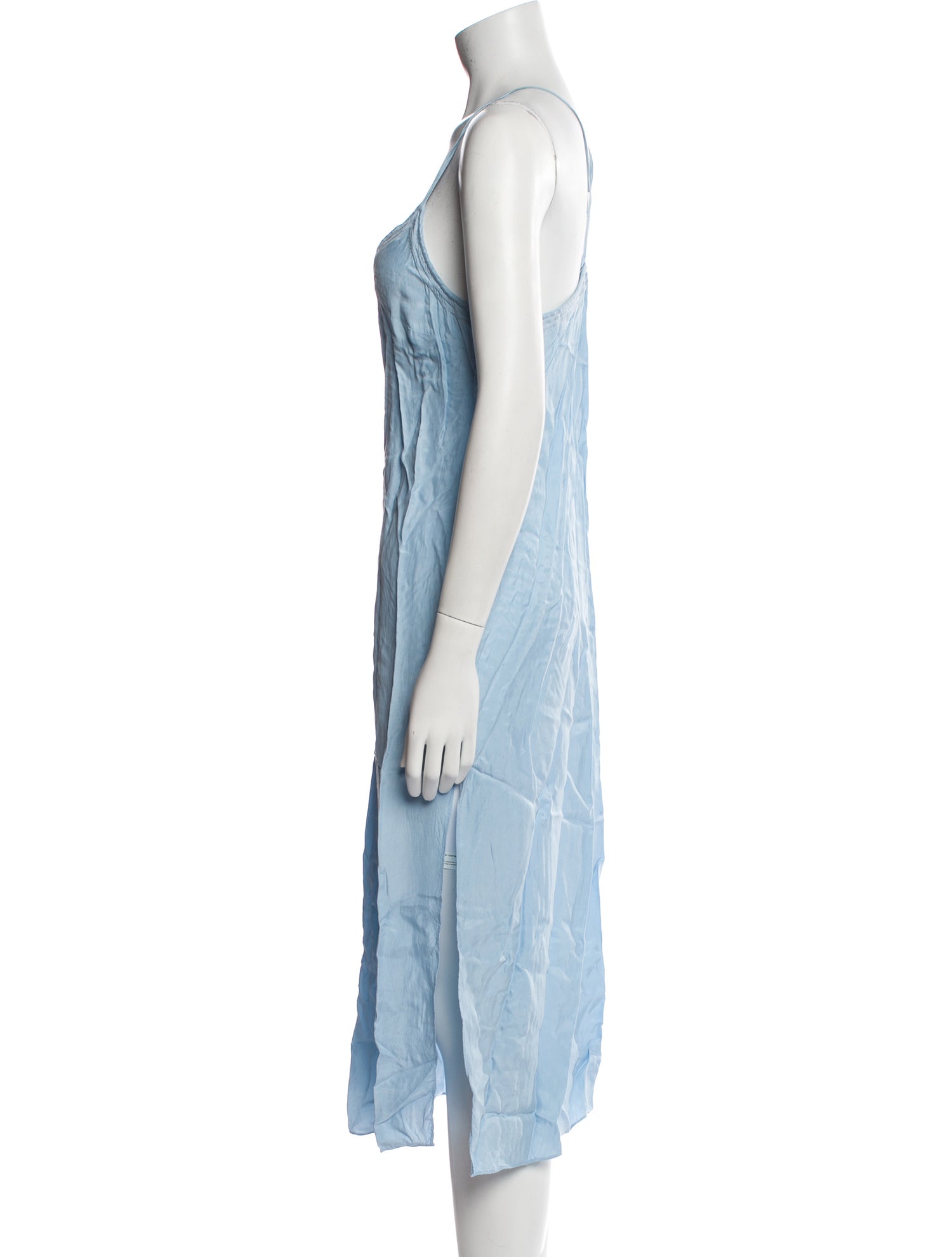 FRAME V-Neck Midi Length Dress