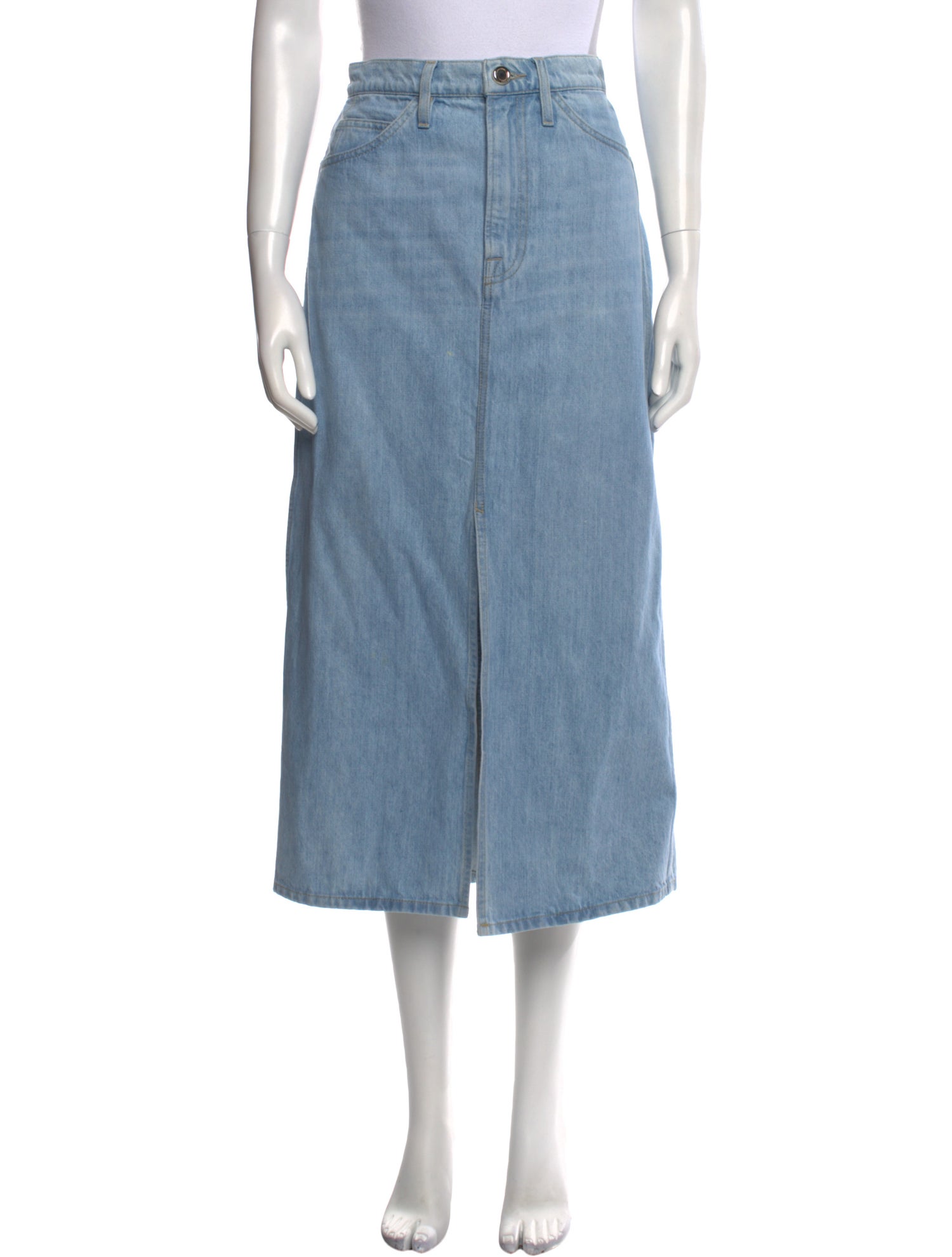 FRAME Midi Length Skirt