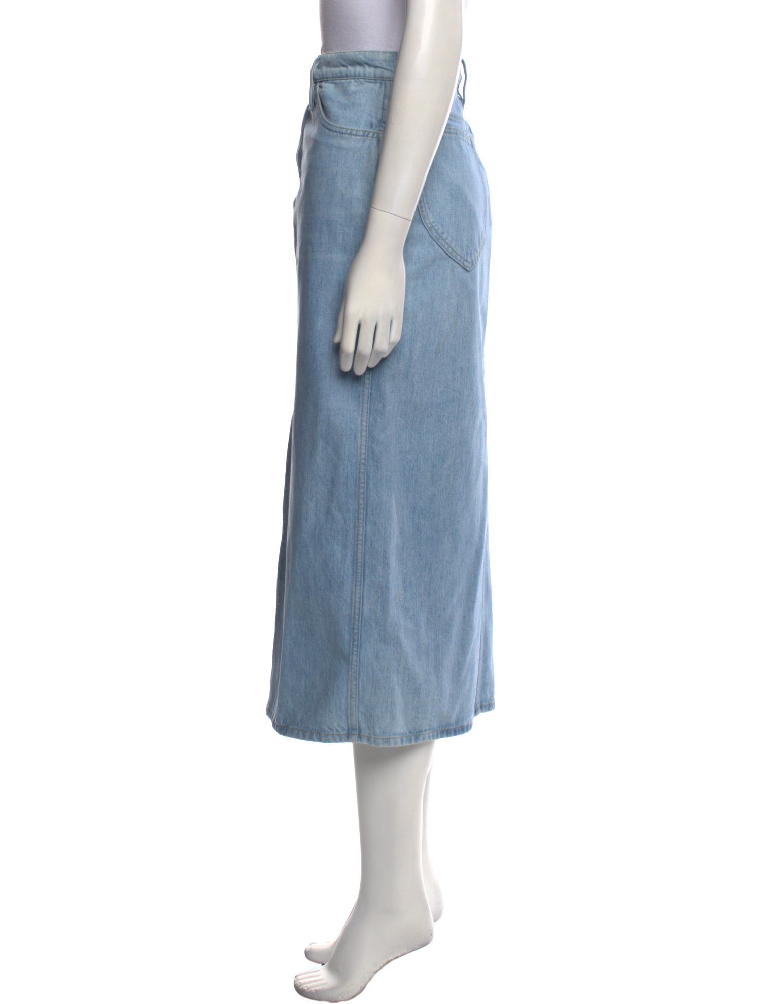 FRAME Midi Length Skirt