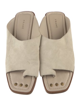 FRAME Suede Slides