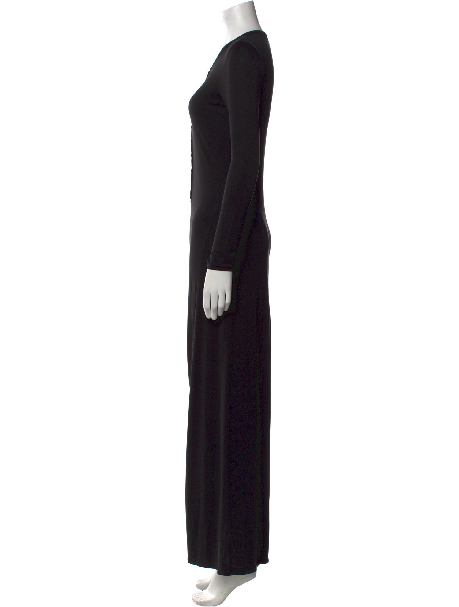 FRAME Crew Neck Long Dress