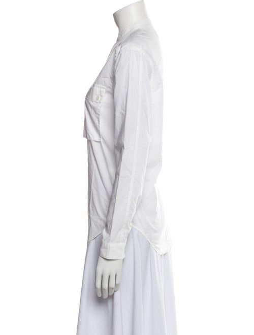 FRAME Long Sleeve Button-Up Top