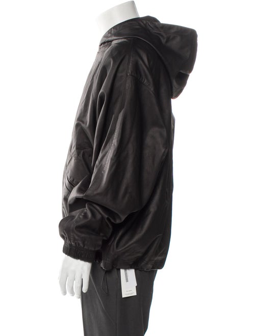 FRAME Lamb Leather Windbreaker