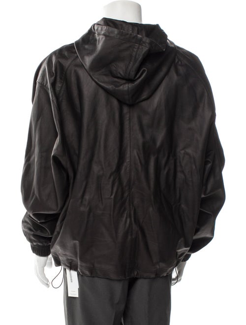 FRAME Lamb Leather Windbreaker