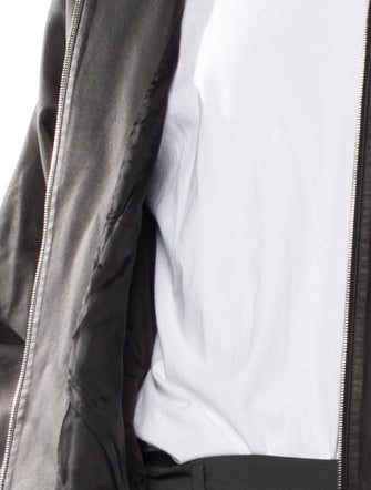 FRAME Lamb Leather Windbreaker