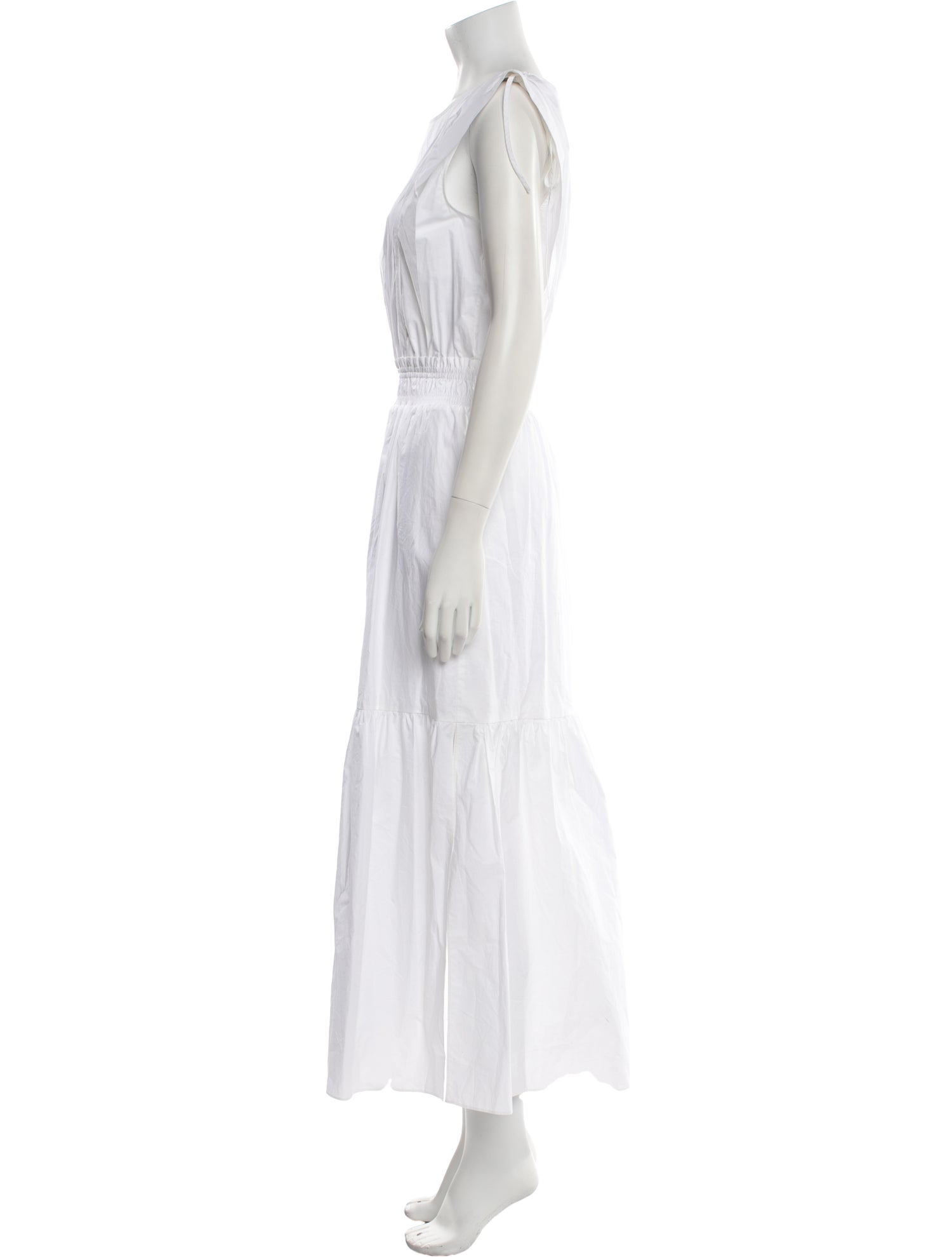 FRAME Crew Neck Long Dress