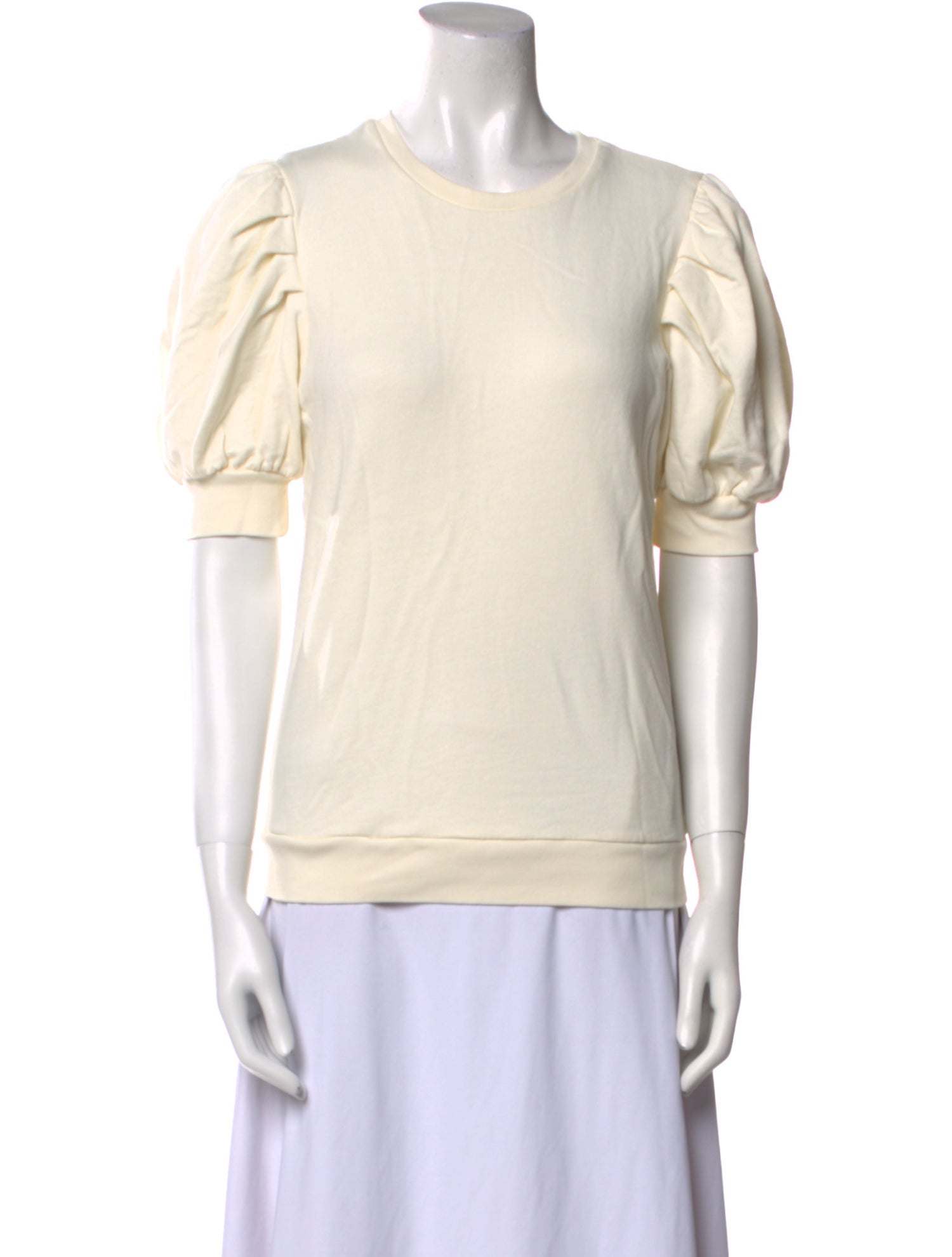 FRAME Scoop Neck Short Sleeve T-Shirt