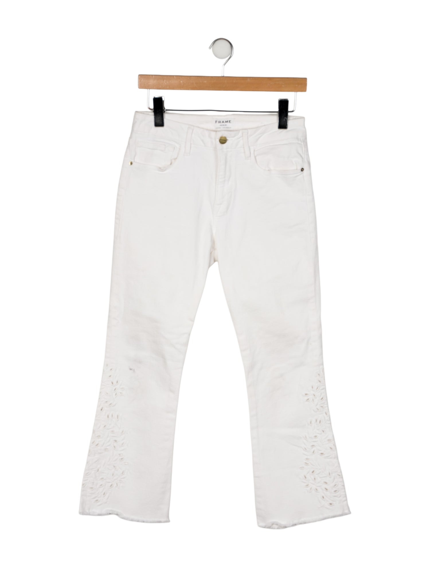 FRAME Straight Leg Pants