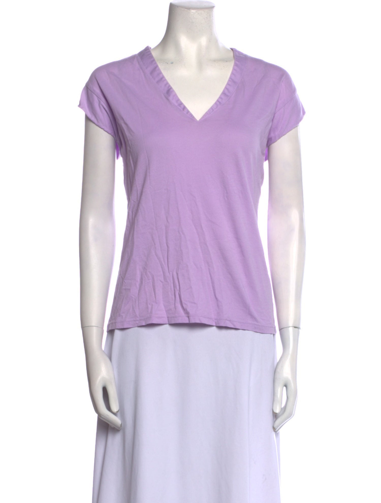 FRAME V-Neck Short Sleeve T-Shirt