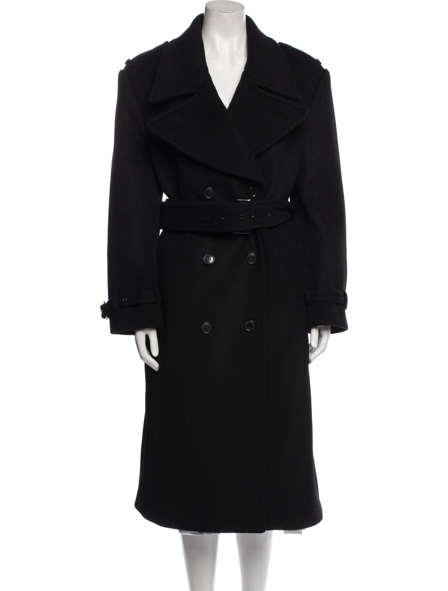 FRAME Wool Trench Coat