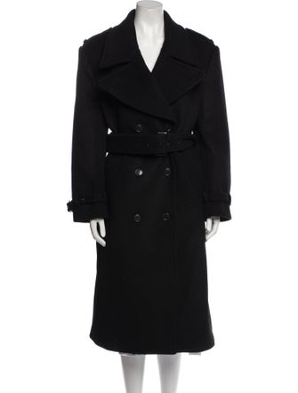 FRAME Wool Trench Coat
