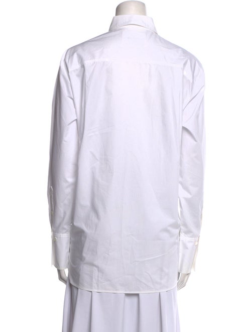 FRAME Long Sleeve Button-Up Top