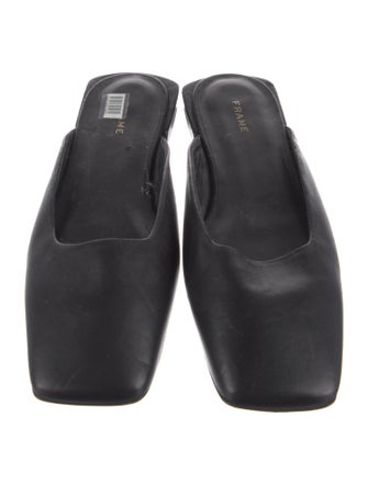 FRAME Leather Mules