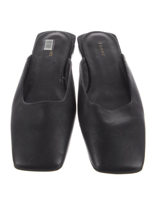 FRAME Leather Mules