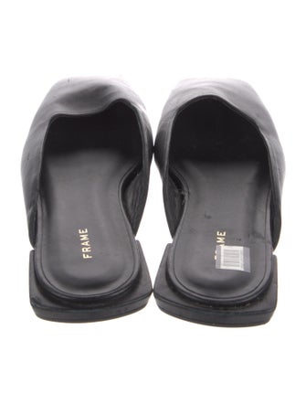 FRAME Leather Mules