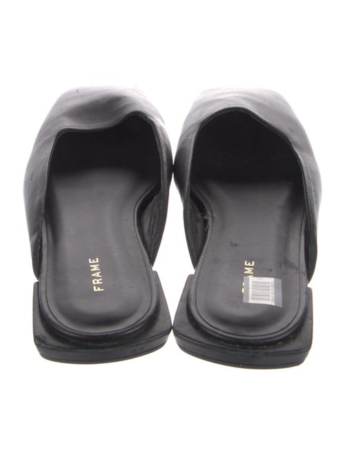 FRAME Leather Mules
