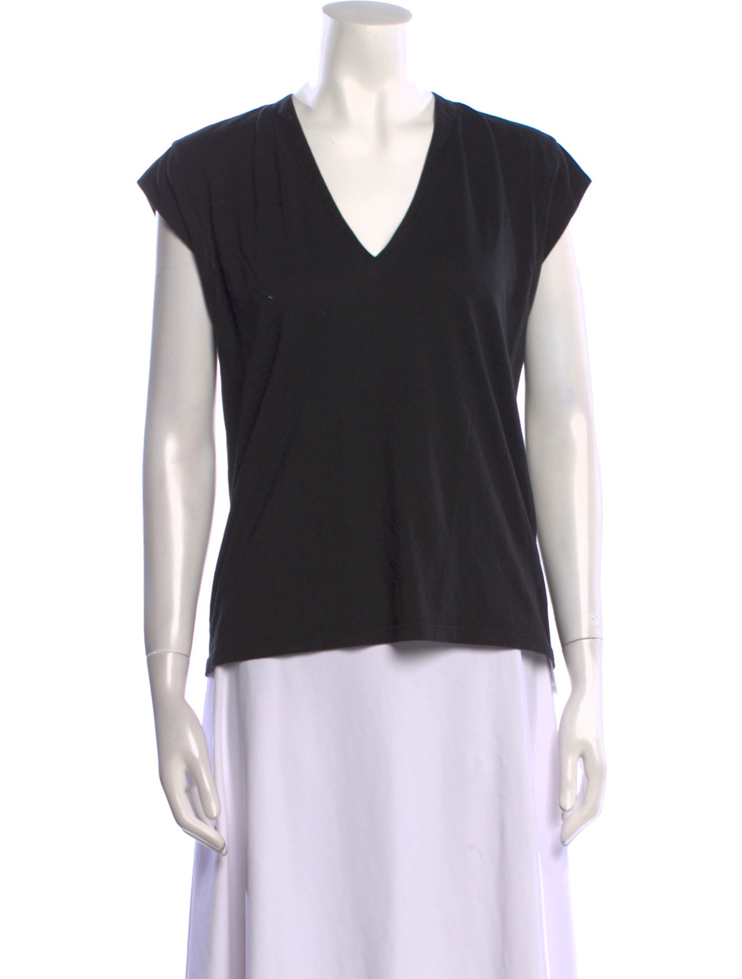 FRAME V-Neck Short Sleeve T-Shirt