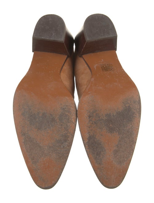 FRAME Suede Colorblock Pattern Chelsea Boots