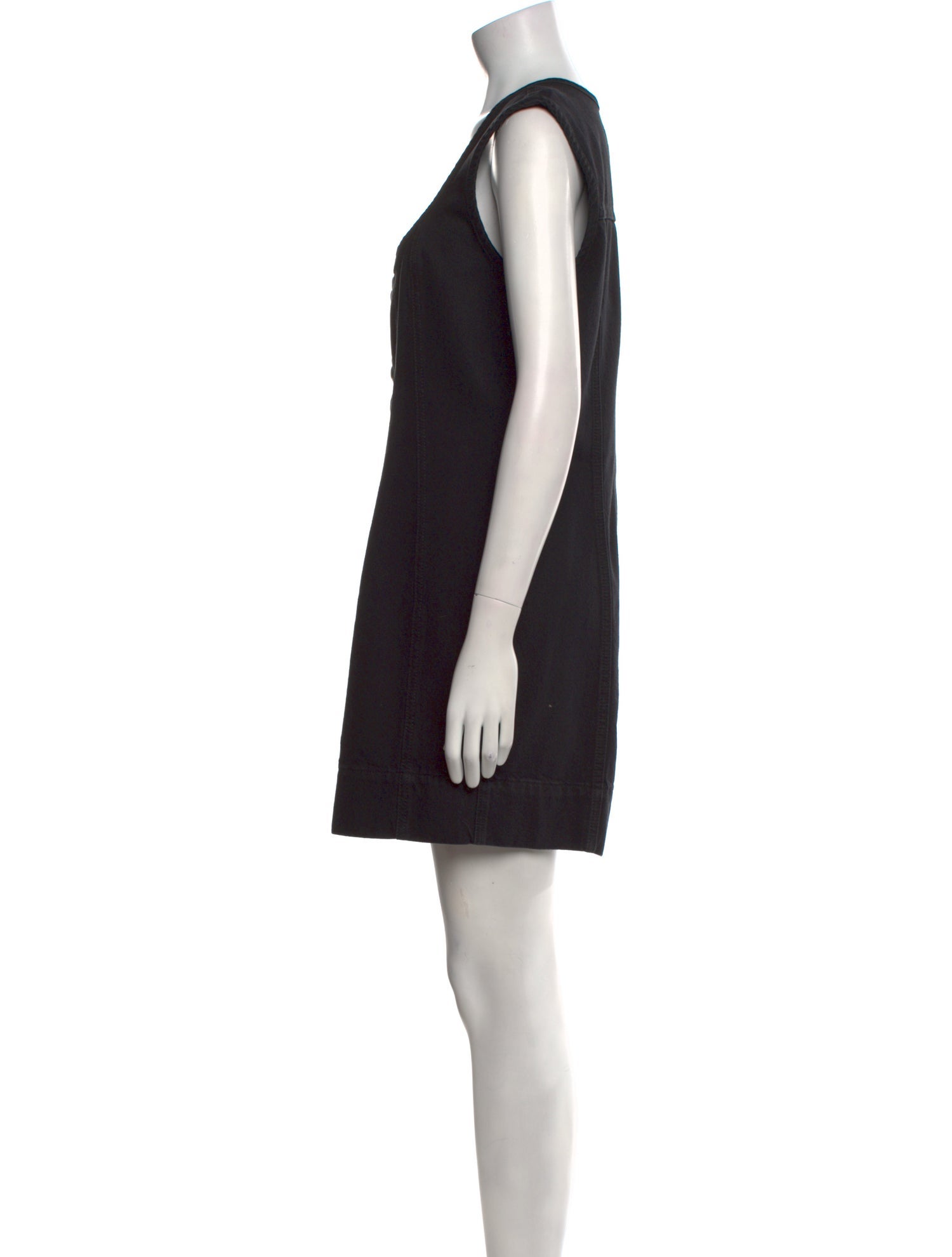 FRAME Scoop Neck Mini Dress