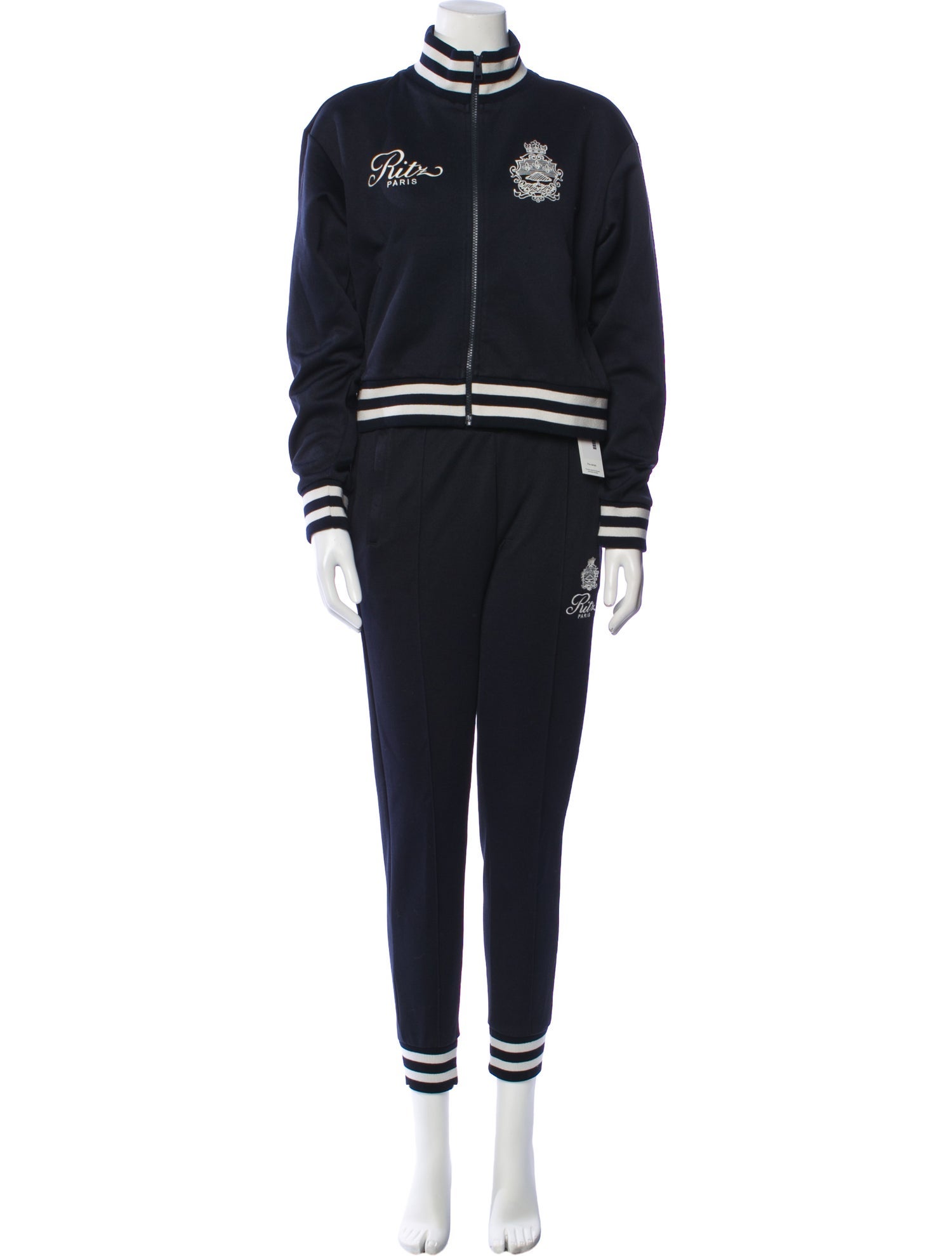 FRAME Striped Short Set