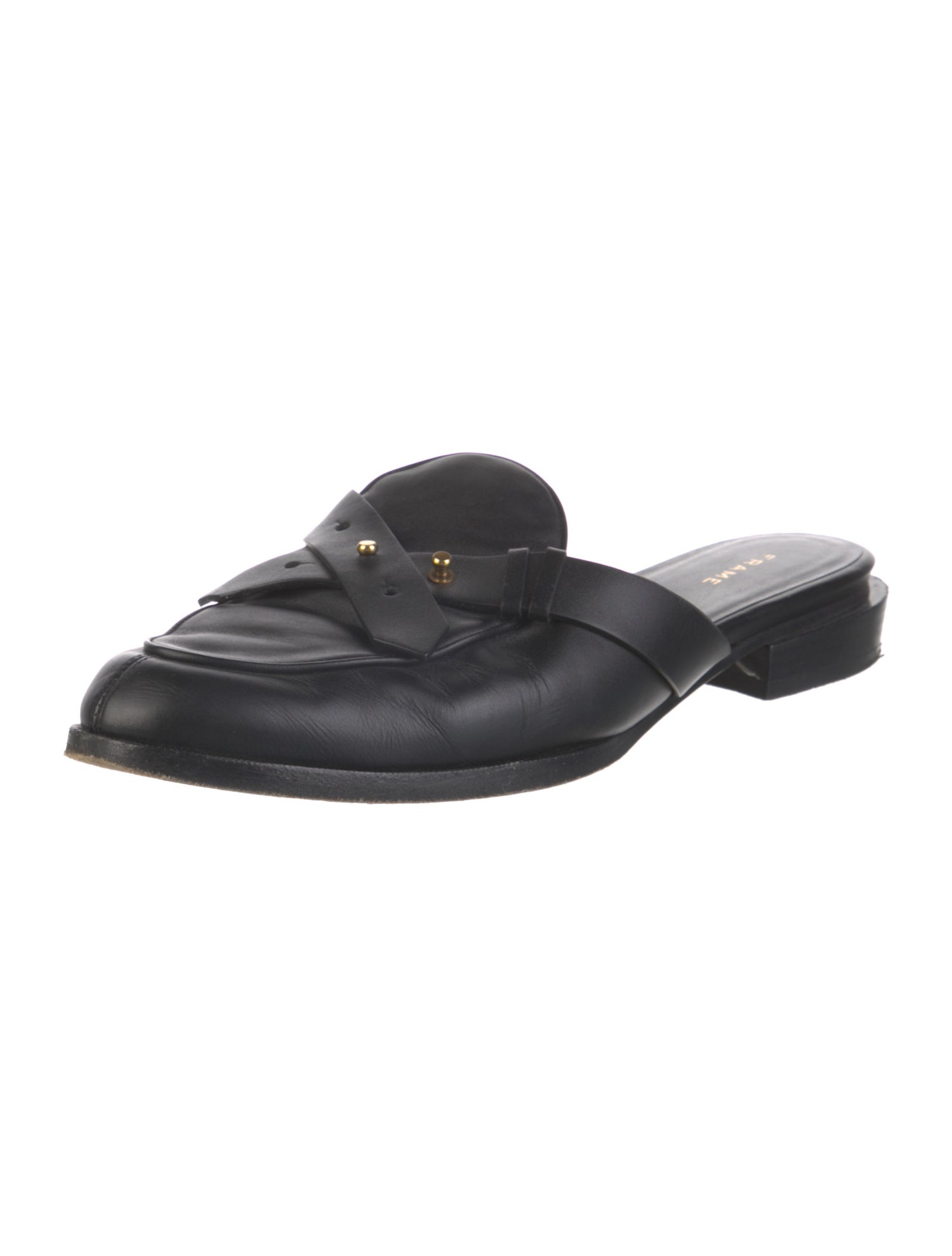 FRAME Leather Mules