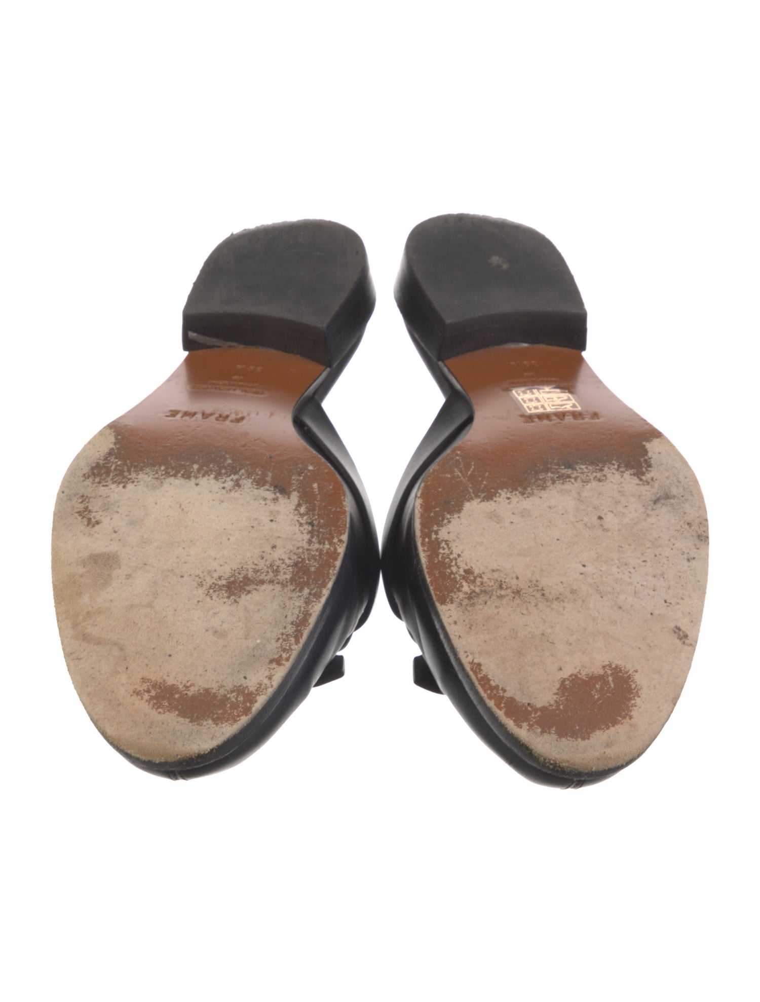 FRAME Leather Mules