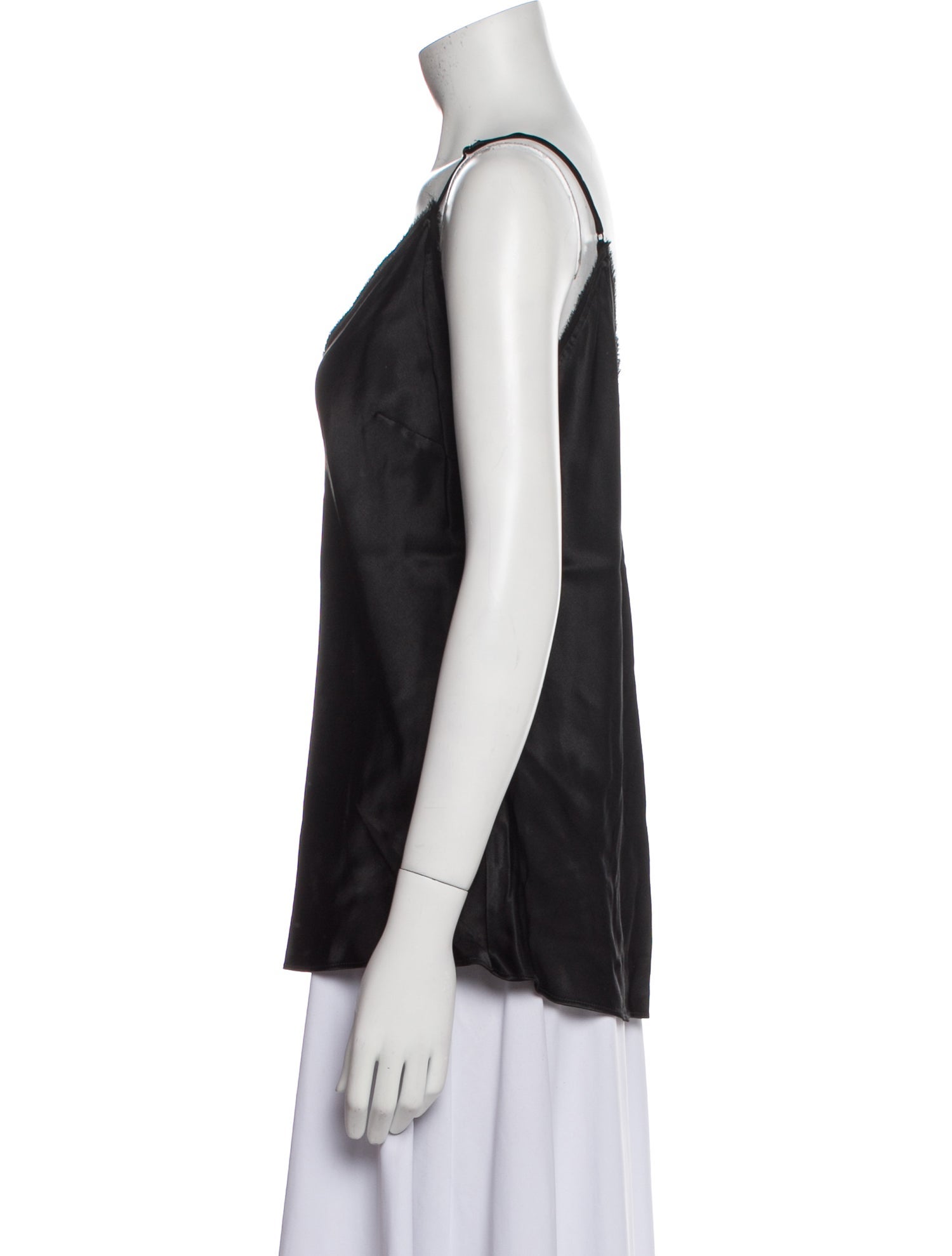 FRAME V-Neck Sleeveless Top