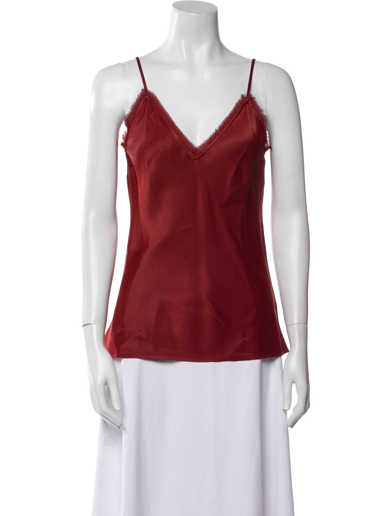 FRAME V-Neck Sleeveless Top