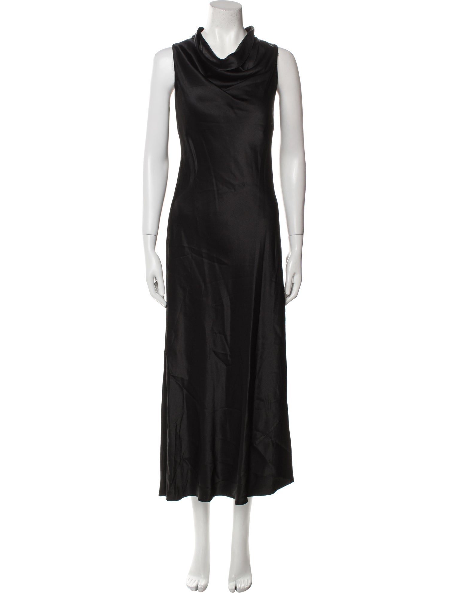 FRAME Cowl Neck Long Dress