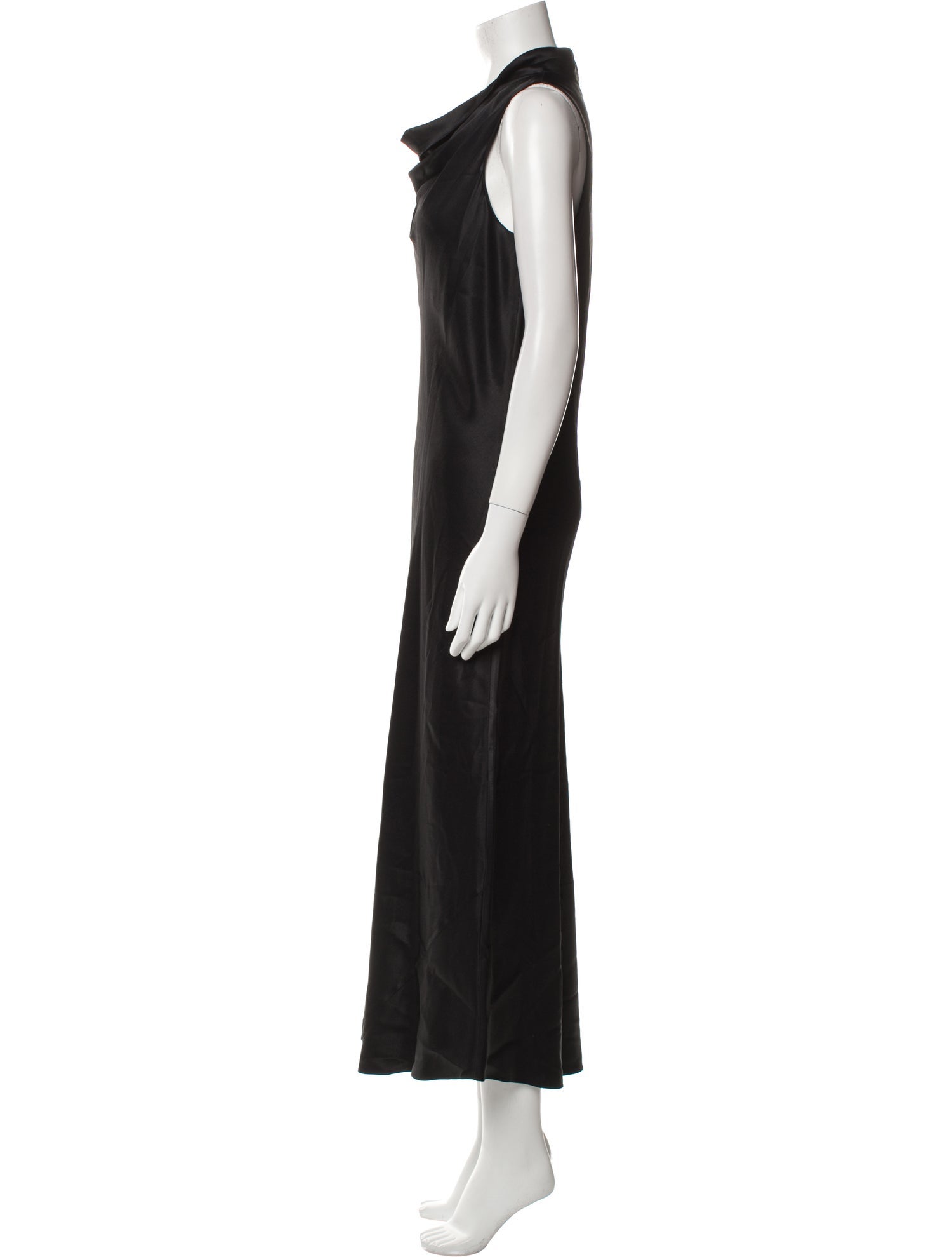 FRAME Cowl Neck Long Dress