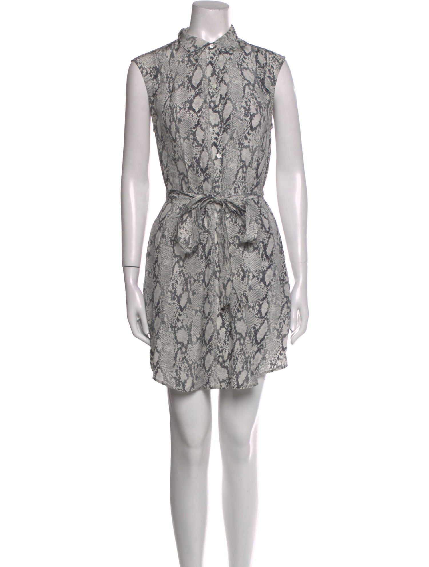 FRAME Silk Mini Dress