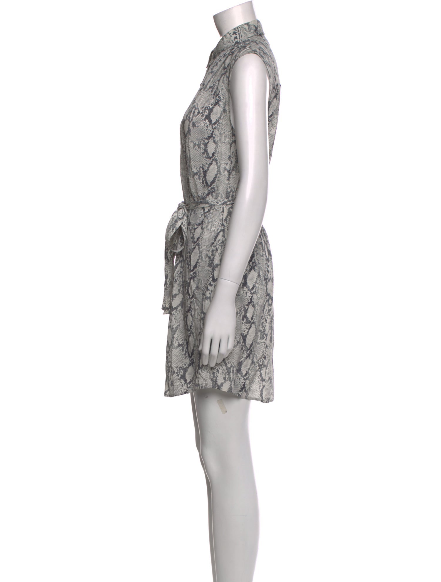 FRAME Silk Mini Dress