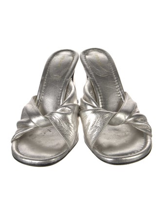 FRAME Leather Slides