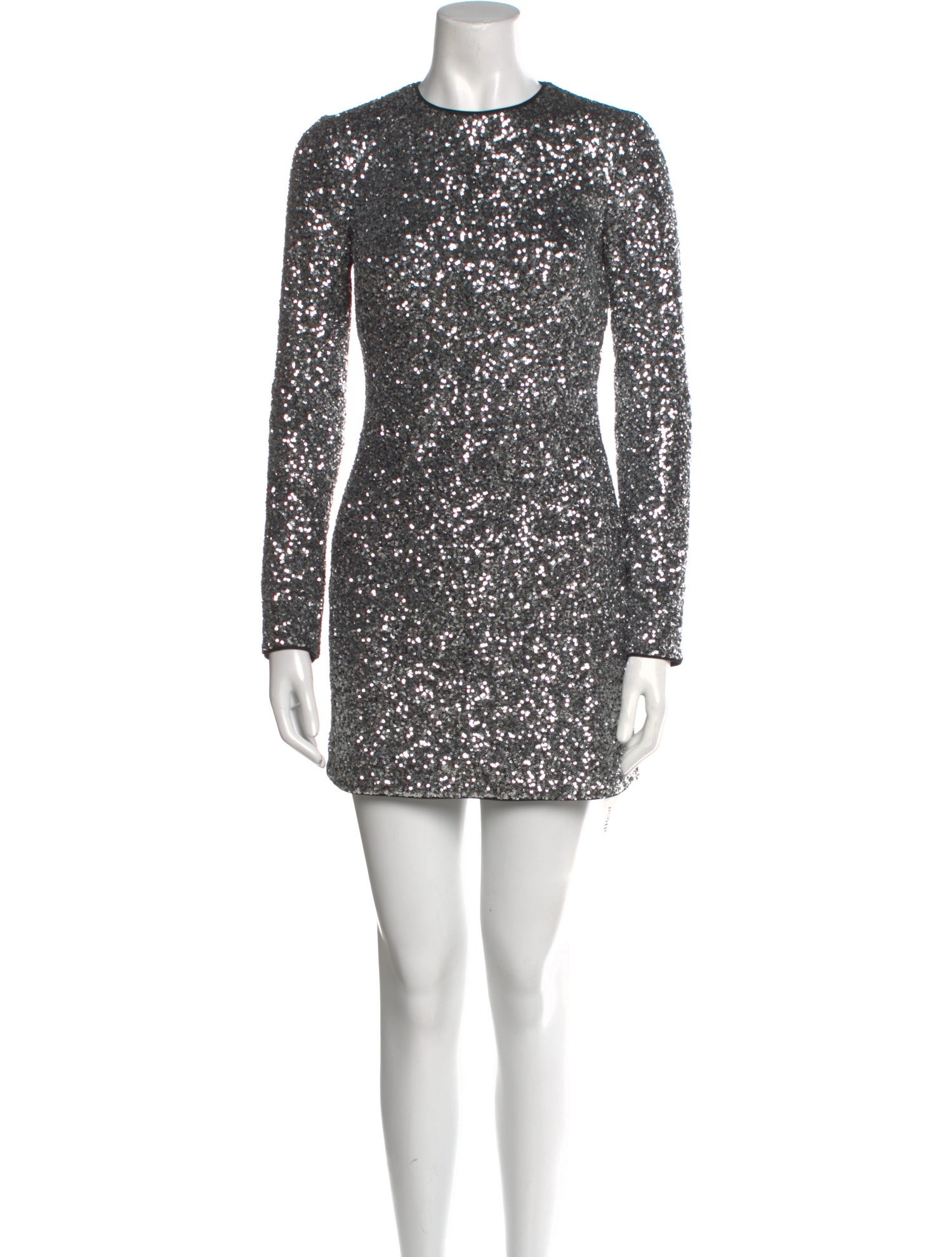 FRAME Crew Neck Mini Dress