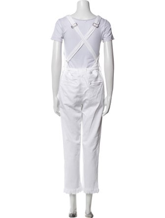 FRAME Square Neckline Jumpsuit