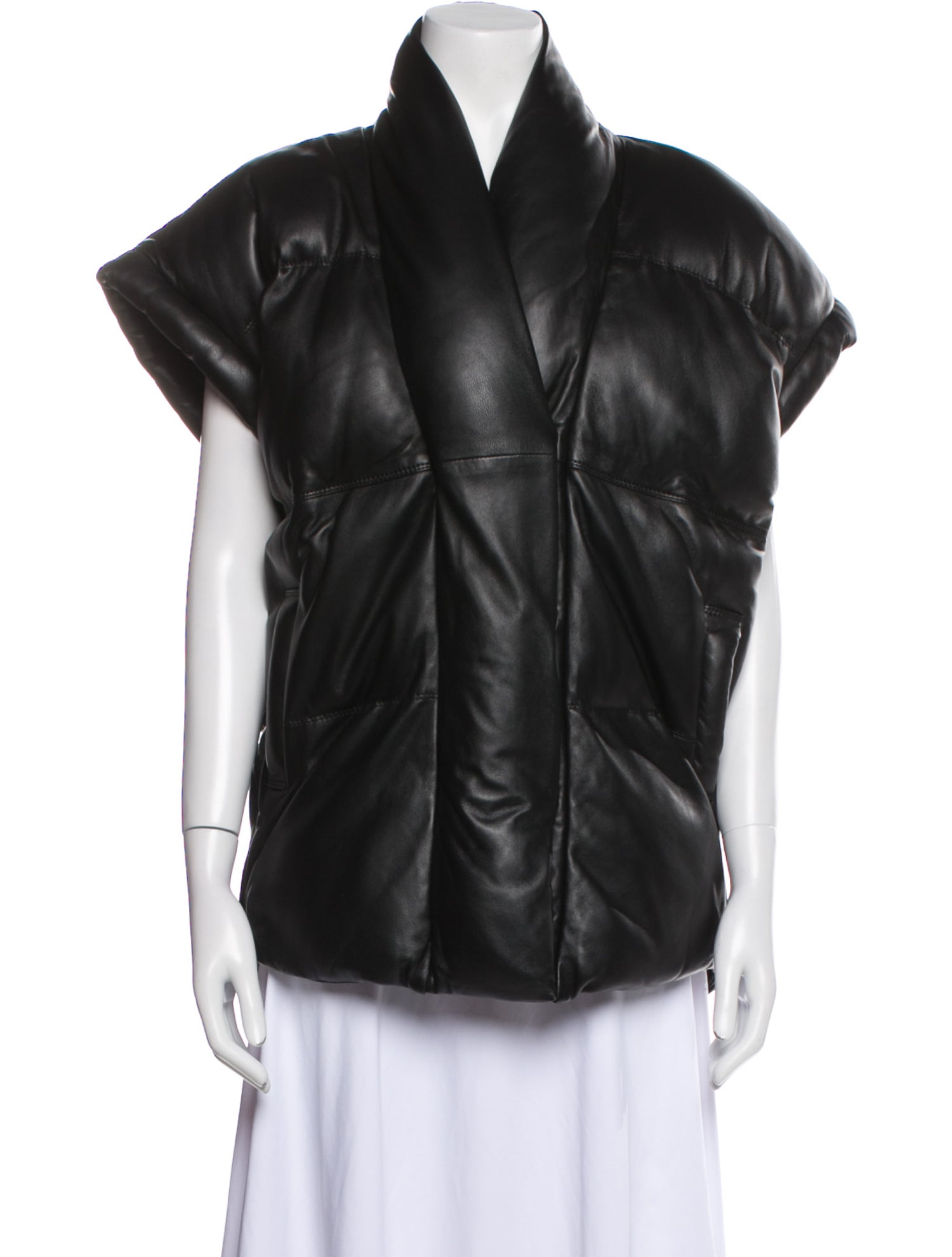 FRAME Leather Vest