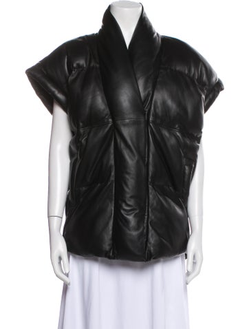 Frame Jackets Leather Vest XS