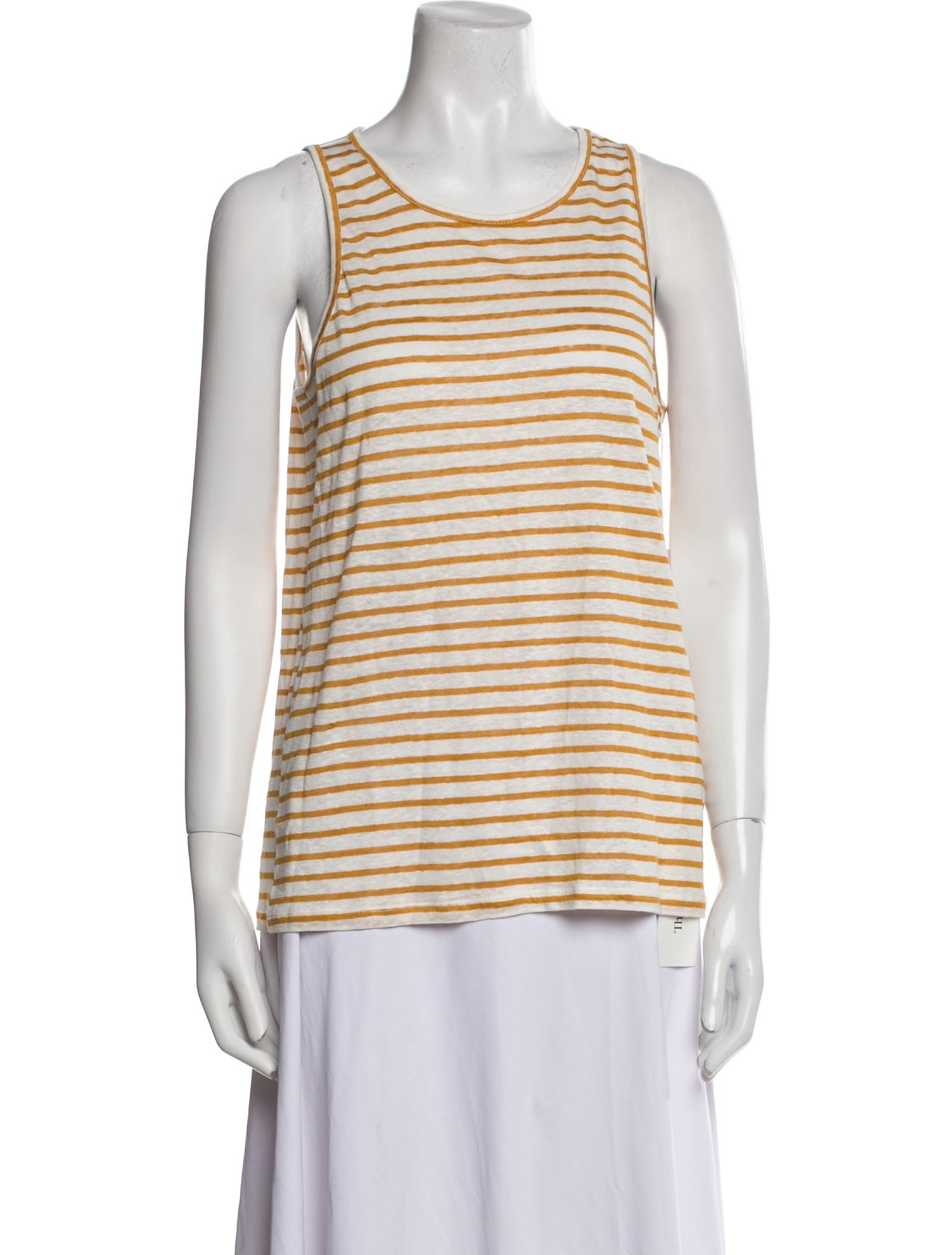 FRAME Linen Striped Top w/ Tags