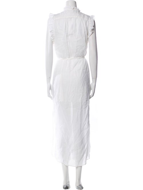 FRAME V-Neck Long Dress