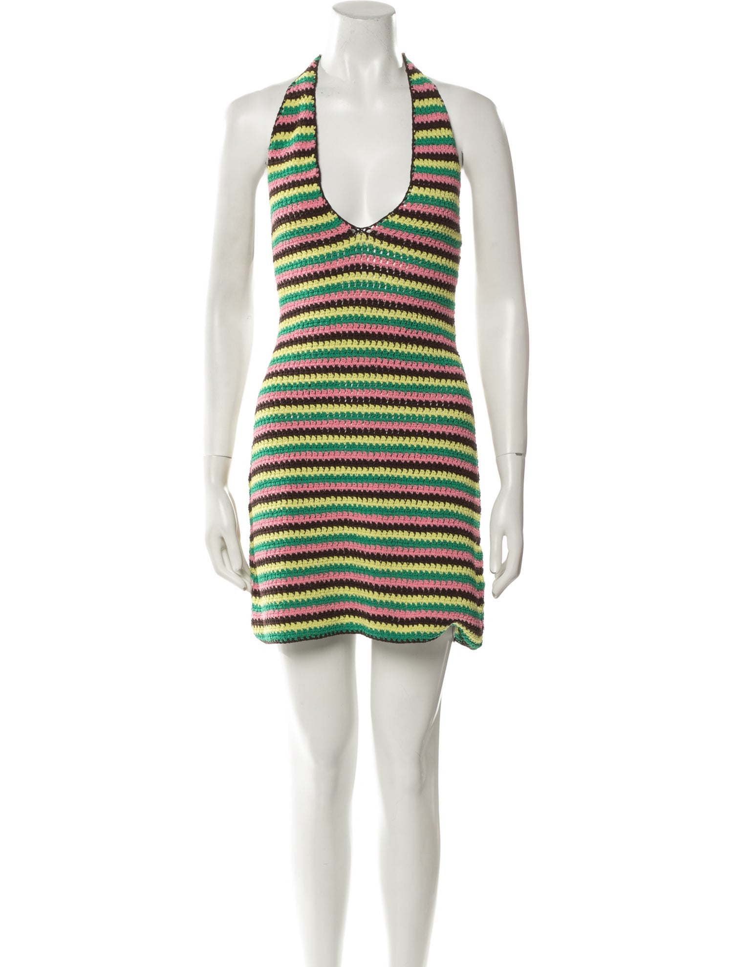 FRAME Striped Mini Dress