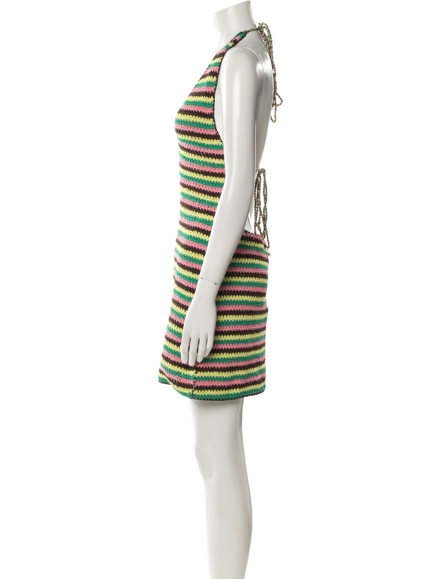 FRAME Striped Mini Dress