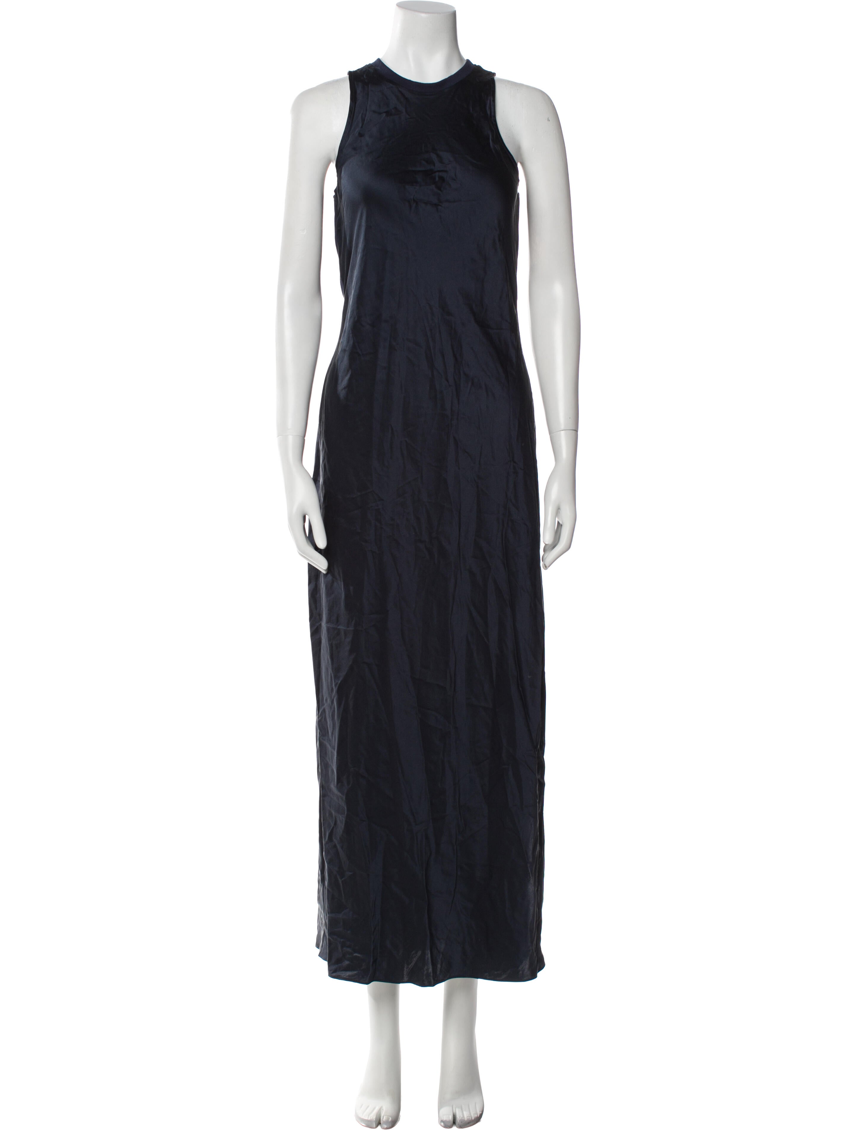 FRAME Silk Long Dress