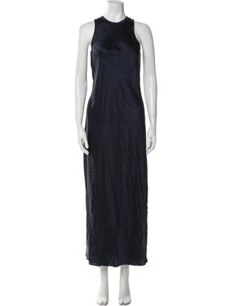 FRAME Silk Long Dress