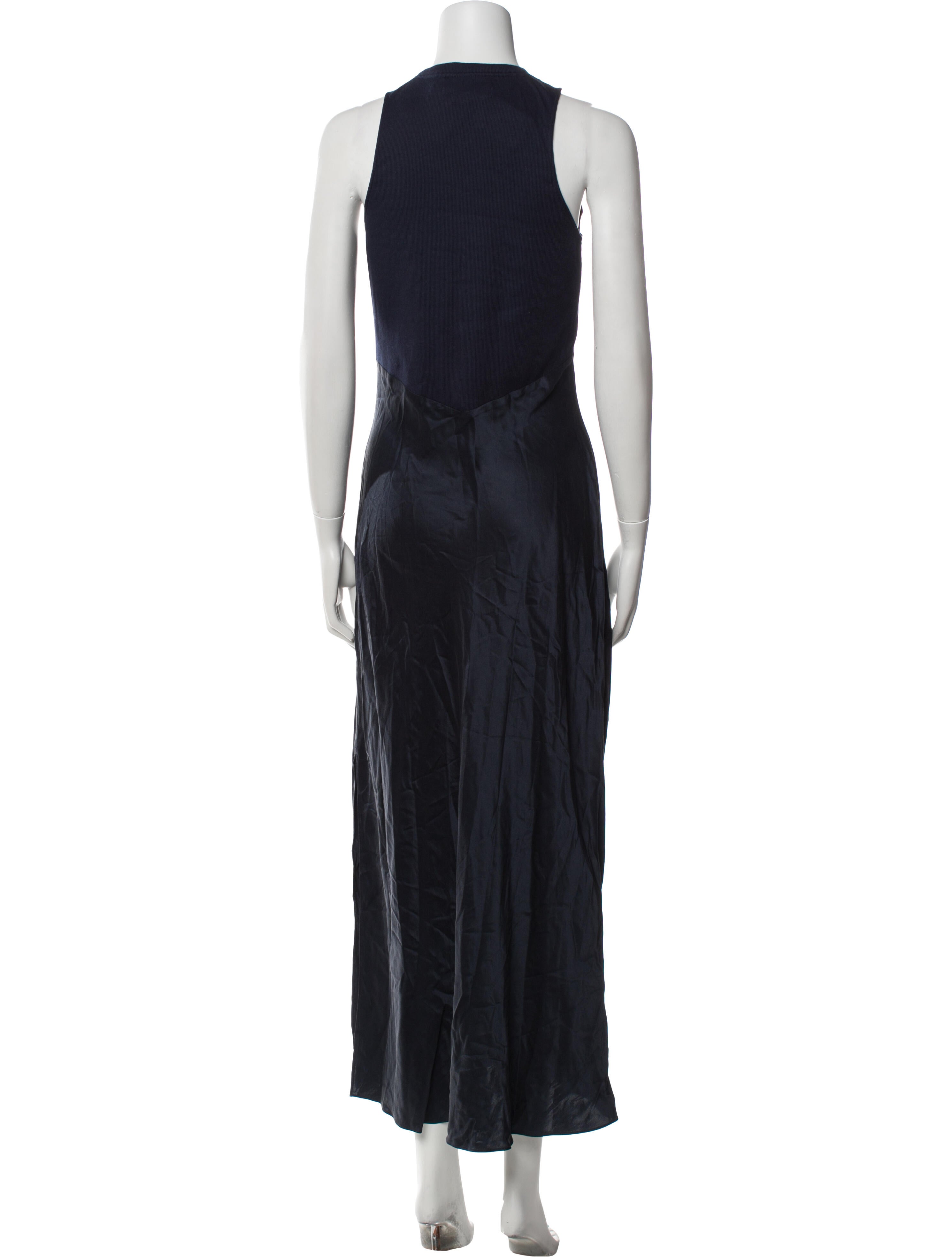 FRAME Silk Long Dress