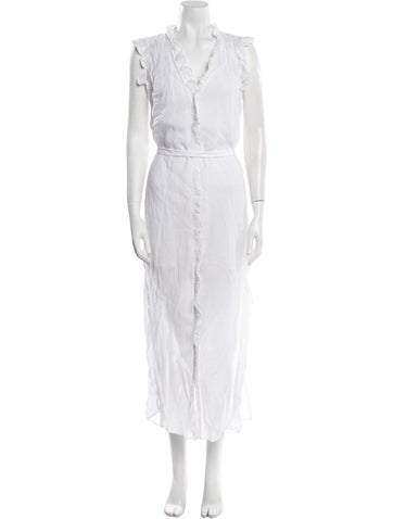 Frame Dresses V-Neck Long Dress S