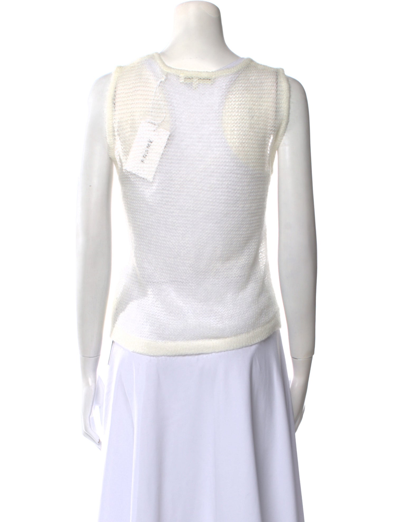 FRAME Nylon Crew Neck Top