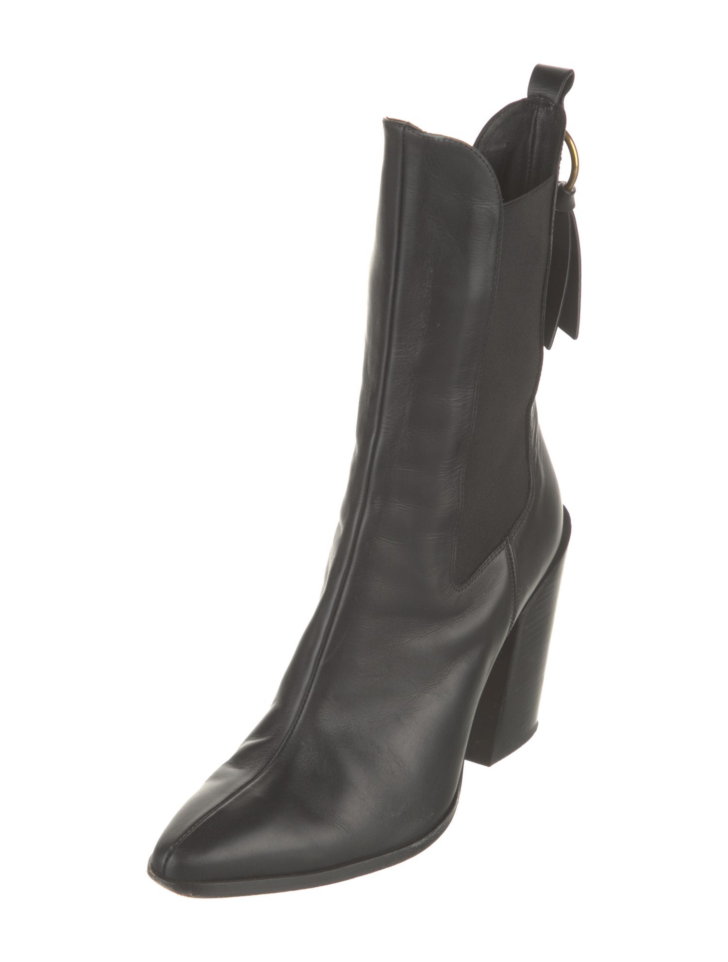FRAME Leather Chelsea Boots